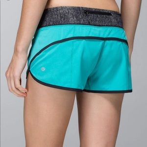 LULULEMON blue and black shorts!